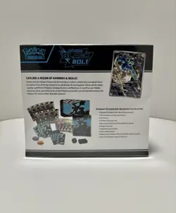 Pokemon TCG Black Bolt Elite Trainer Box ETB Brand New Sealed - Image 3
