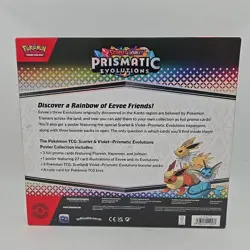 Pokemon TCG SV8.5 Prismatic Evolutions Poster Collection Box Factory Sealed - Image 3