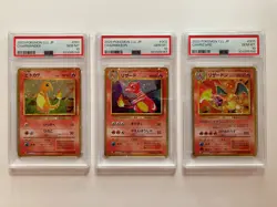 Pokemon PSA 10 Charizard Charmander Charmeleon CLL Classic Consecutive Cert. Nr - Image 1