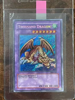 Thousand Dragon MRD-143 2002 YuGiOh! - MINT - PACK FRESH - Metal Raiders - Image 1