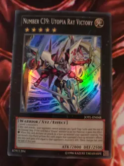 YuGiOh Number C39: Utopia Ray Victory - JOTL-EN048 - Ultimate Rare - Unlimited E - Image 1
