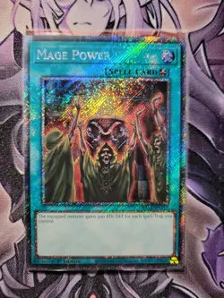 *Euro* Mage Power (Platinum Secret Rare) RA03-EN113 - Image 1