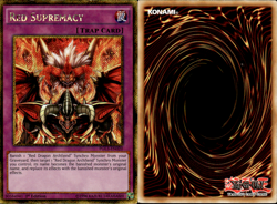 Red Supremacy - PGL3-EN020 - Gold Secret Rare - 1st Edition NM YuGiOh! Premium - Image 1