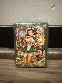 Yugioh Amanda Lapalme - Mana Moon Sleeves - Green Akiza Christmas - X70 YGO Size - Image 1