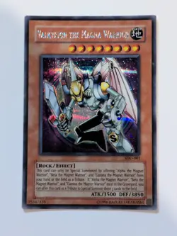 Valkyrion The Magna Warrior SDD-001 Prismatic Secret Rare Holo Yugioh (MP) - Image 1