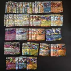 Pokemon Bulk Lot 100 ex RR Double Rare Japanese Card TCG Mega M1 M2 #72 SQ - Image 1
