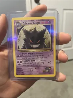 Pokemon TCG Sabrina's Gengar Gym Challenge 29/132 Non-Holo Rare Card - Image 1