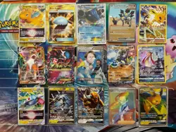 Pokemon Card Lot Full Art Alt Art Fire Mew Blastoise Mewtwo Jolteon 43 Cards - Image 2