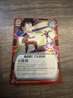 Dragon Ball Z Reinforced Body TE-091 CCG DBZ Card - Image 1