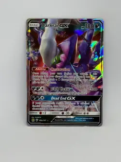 Pokemon Card Darkrai GX 88a/147 Shiny Alt Art Burning Shadows HOLO RARE - NM - Image 1