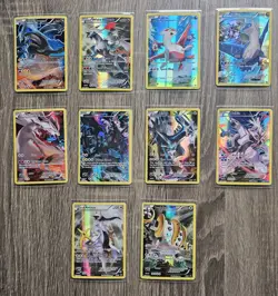 Pokemon Cards Promo XY 74-83 + Pokemon Trading Card Game Illustration Collection - Image 1
