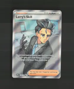 Larry's Skill 139/131 Prismatic Evolutions Ultra Rare Holo Pokemon Card NM - Image 1