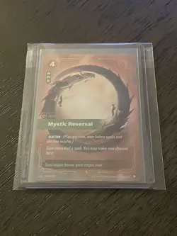 *MYSTIC REVERSAL* Foil - Origins : TCG League of Legends - Single Card : NM - Image 1