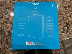 Vault X Neon Neon Blue Exo Tec Zip Binder 12 Pocket Side Loading Holds 480 Cards - Image 5