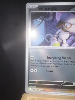 SMEARGLE 080/094 Phantasmal Flames NM Reverse Holo Common Pokemon TCG Card - Image 2