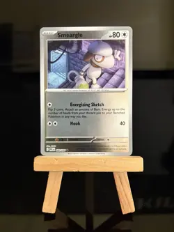 SMEARGLE 080/094 Phantasmal Flames NM Reverse Holo Common Pokemon TCG Card - Image 5