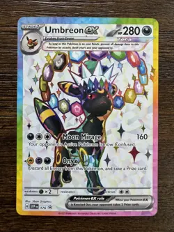 Pokemon Umbreon ex SVP176 Sv: Scarlet & Violet Promo Cards Holo - Image 1