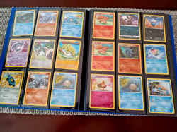 Huge Pokemon Lot of 117 Cards Collection in Card Guard Folder - Image 1