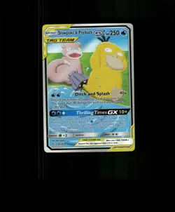 HOLO Slowpoke Card PSYDUCK Pokemon Card READ DESCRIPTION BELOW p1 - Image 1