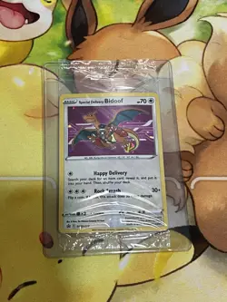 Special Delivery Bidoof SWSH177 Sword & Shield Promo Card ✨NM SEALED✨ - Image 3