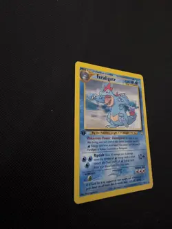 Pokemon TCG Feraligatr Neo Genesis Holo Card 5/111 1st Edition NM - Image 3