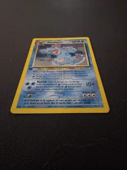Pokemon TCG Feraligatr Neo Genesis Holo Card 5/111 1st Edition NM - Image 4