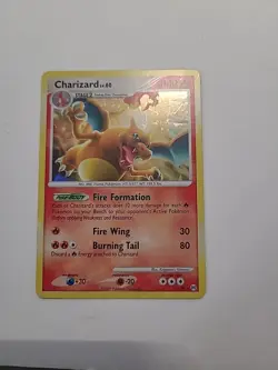 Pokemon Charizard Lv. 60 Cracked Ice Holo Rare Pokemon Card 1/99 LP 2009 - Image 5