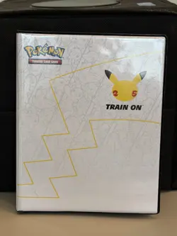 Pokemon First Partner Pack 25th Anniversary Jumbo Card Set COMPLETE w/ binder - Image 1