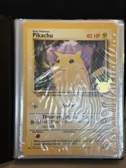 Pokemon First Partner Pack 25th Anniversary Jumbo Card Set COMPLETE w/ binder - Image 2