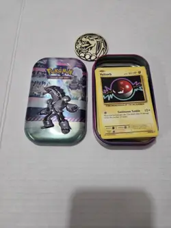 Pokemon Card Lot of 67 and tin - Image 1