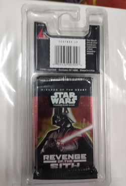 2005 SEALED REVENGE OF SITH TCG 3 BOOSTER PACKS Star Wars card game 2005 WOTC a - Image 2