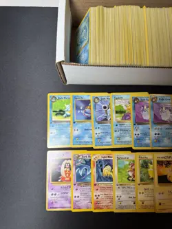 Huge Collection Bulk Lot of 600+ Pokemon Cards Mixed WOTC-XY Vintage HP-DAMAGED - Image 2