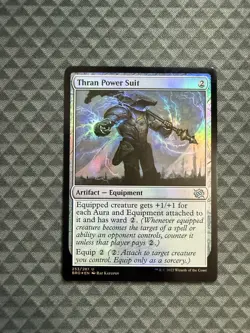 MTG Thran Power Suit #253/287 Foil Uncommon The Brothers’ War (BRO) - Image 1