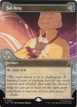 Sol Ring (Showcase) Avatar: The Last Airbender: Eternal-Legal Regular - Image 1