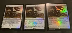 MTG 3x FOIL Dragon Throne of Tarkir (Launch Promo) Khans of Tarkir Magic - Image 1
