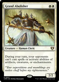 X 1 Grand Abolisher NM-M Commander Masters 027 MTG Magic The Gathering - Image 1