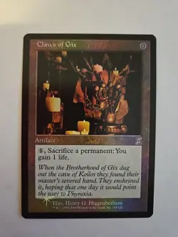 Claws of Gix Timeshifted Foil LP - Image 1