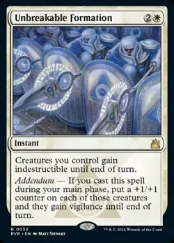 Near Mint, English - 4 x MTG Unbreakable Formation Ravnica Remastered - Image 1