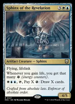 Near Mint, English - 4 x MTG Sphinx of the Revelation Commander: Modern Horizons - Image 1