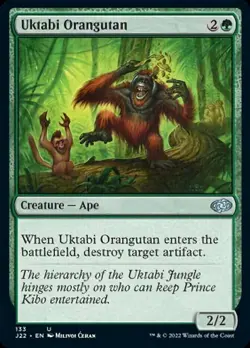 Hero Deal, English - 1 x MTG Uktabi Orangutan Jumpstart 2022 - Image 1