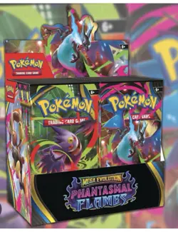Pokemon Phantasmal Flames Booster Box New Sealed. In Hand! - Image 1