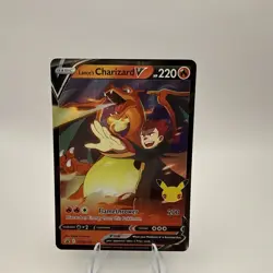 Pokemon TCG Celebrations Promo Lance's Charizard V SWSH133 Holo - Image 1