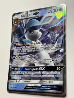 Glaceon GX SM147 - Black Star Promo - Ultra Rare Sun And Moon 2018 Pokemon - Image 3