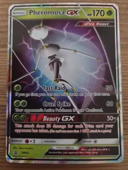 2017 Pokemon Pheromosa GX Black Star Promo Holo SM66 - Image 1