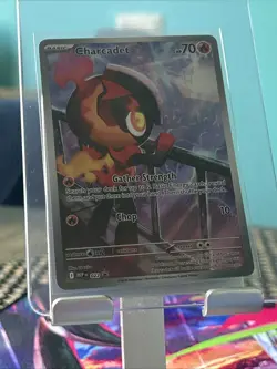 Pokemon TCG Charcadet 022 Promo MEP Black Star NM Phantasmal Flames - Image 1