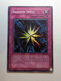 Shadow Spell - SKE-041 - Super Rare Unlimited Yugioh Card LP - Image 1
