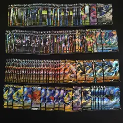 200 Lot Pokemon Card TCG RR V Chinese Ho-Oh Mewtoo Duraludon gyarados A5 SQ - Image 1