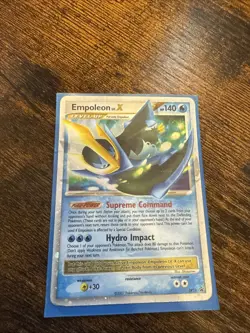 Empoleon LV.X DP11 Holo Ultra Rare Diamond and Pearl Promo Pokemon Card - Image 1