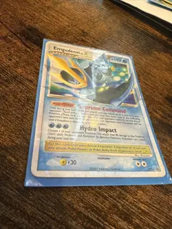 Empoleon LV.X DP11 Holo Ultra Rare Diamond and Pearl Promo Pokemon Card - Image 2