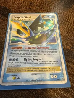 Empoleon LV.X DP11 Holo Ultra Rare Diamond and Pearl Promo Pokemon Card - Image 3